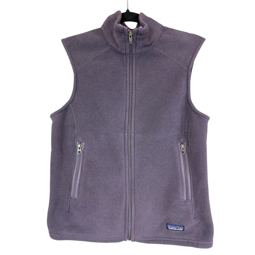 Patagonia Purple Fleece Better Sweater Vest Full Zip Mexico Medium Womens